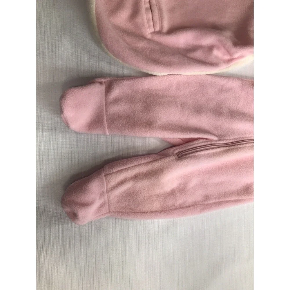 Okie Dokie 2 Piece Kitty  Baby Girls Coverall Set Size 9 Months